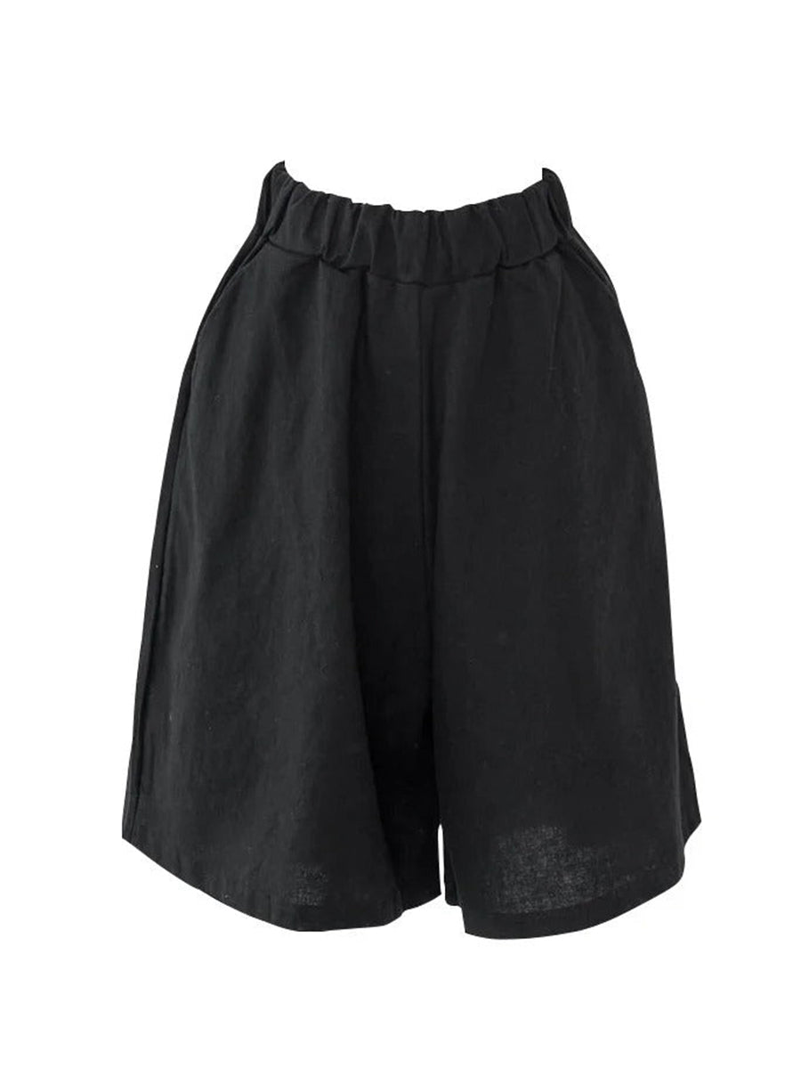Cotton Casual Straight Pants