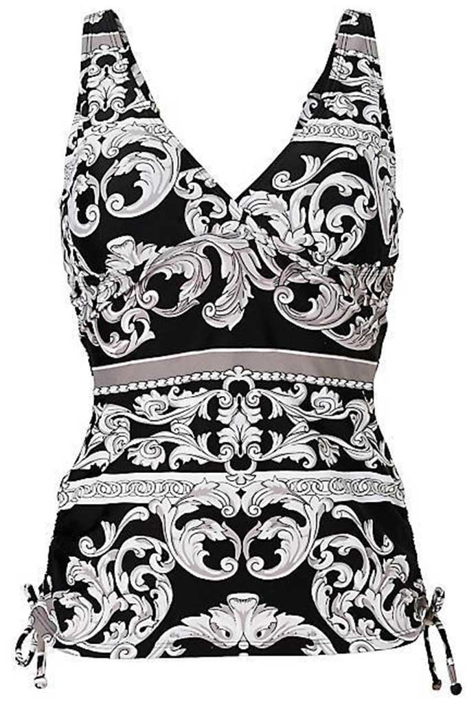 BAROQUE PRINTED TANKINI SET