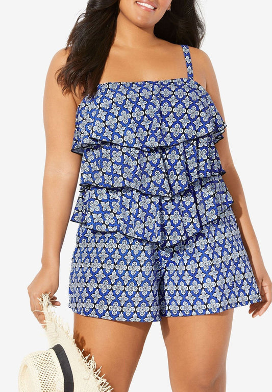 BANDEAU SWIM ROMPER