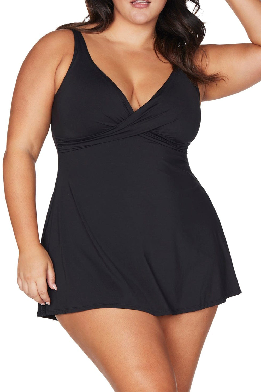 Black Delacroix Swimdress