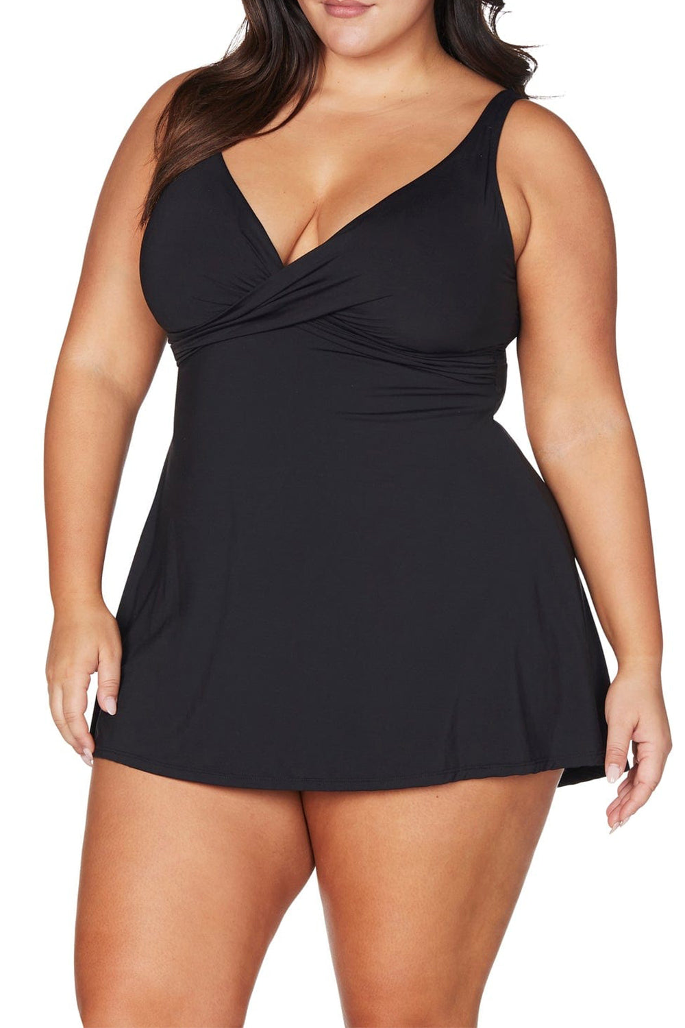 Black Delacroix Swimdress