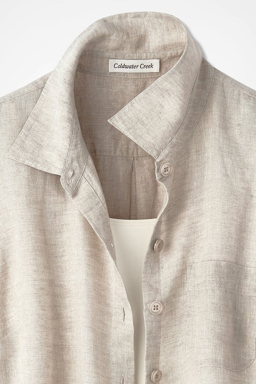 Linen Camp Shirt