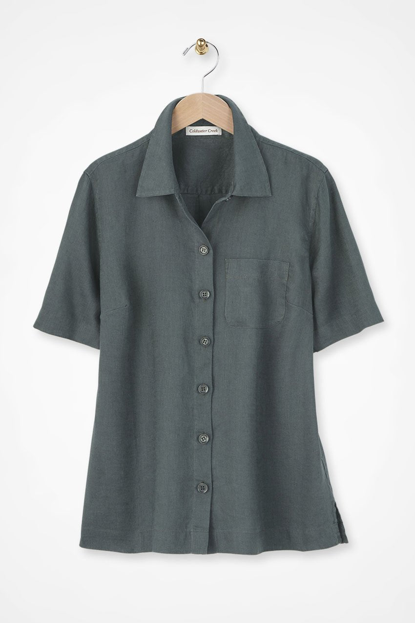 Linen Camp Shirt